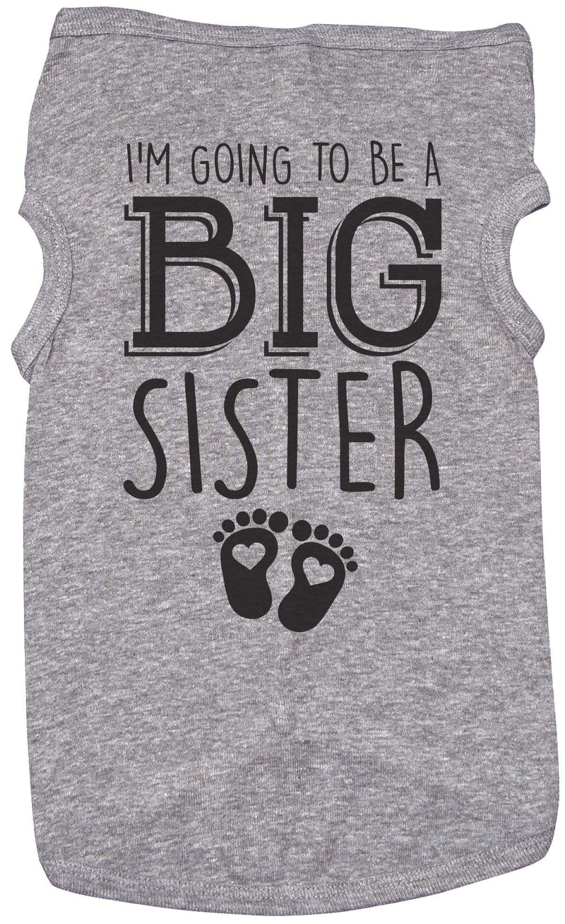 [Australia] - Big Sister Shirt for Dogs/I'm Going to BE A Big Sister/Puppy Tshirt/Girls XL 