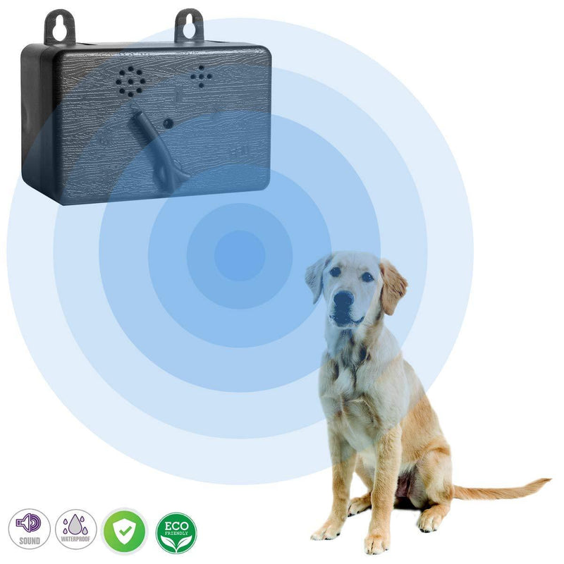 Petsonik Bark Stopper Outdoor Bark Box Device | Instantly Regain Your Peace of Mind, Includes Free E-Book on Tips | Dog Barking Control Devices - No Harm to Dog | 2019 Upgraded Mini Bark Control - PawsPlanet Australia
