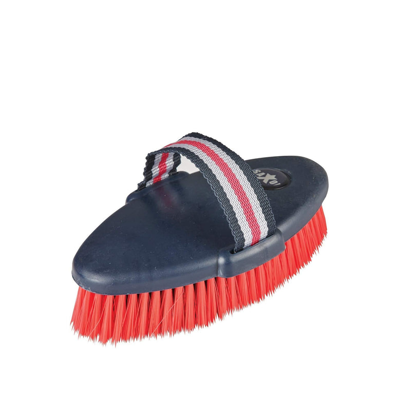 [Australia] - Saxon Two Tone Body Brush One Size Navy Red 