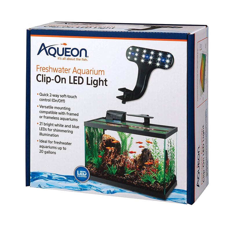 Aqueon Aquarium Clip-On LED Light Freshwater - PawsPlanet Australia