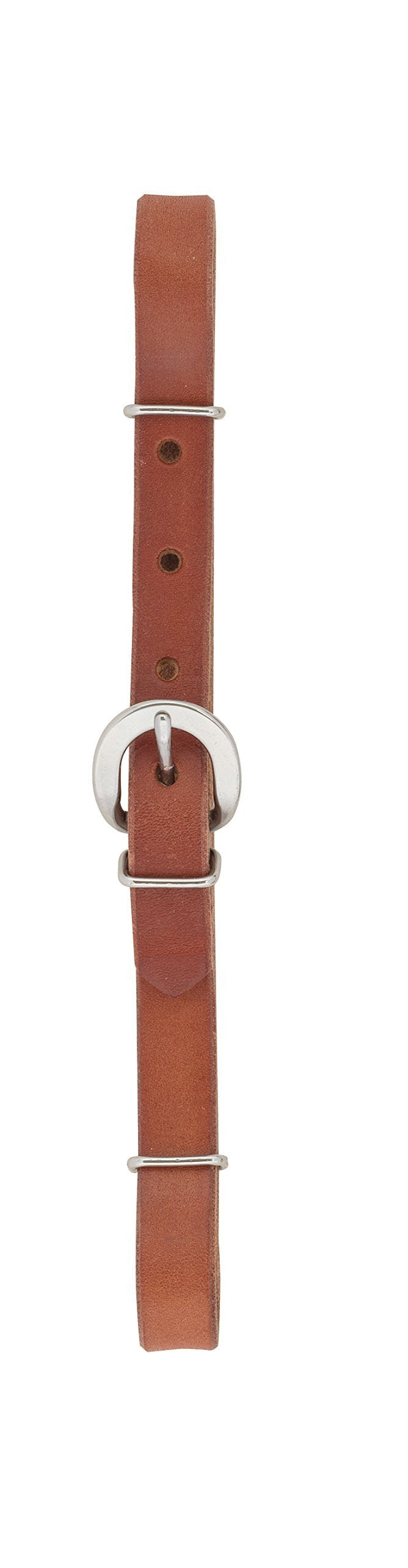 Weaver Leather Straight Leather Curb Strap, Canyon Rose, 4 1/2" - PawsPlanet Australia