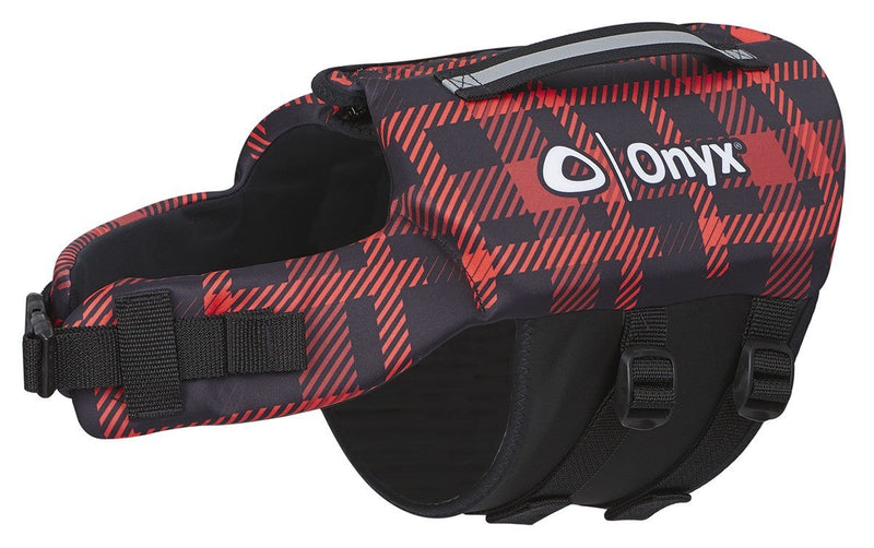 [Australia] - Onyx Kent Sporting Goods Co 157200-100-020-19 Neoprene Pet Vest Plaid Small 