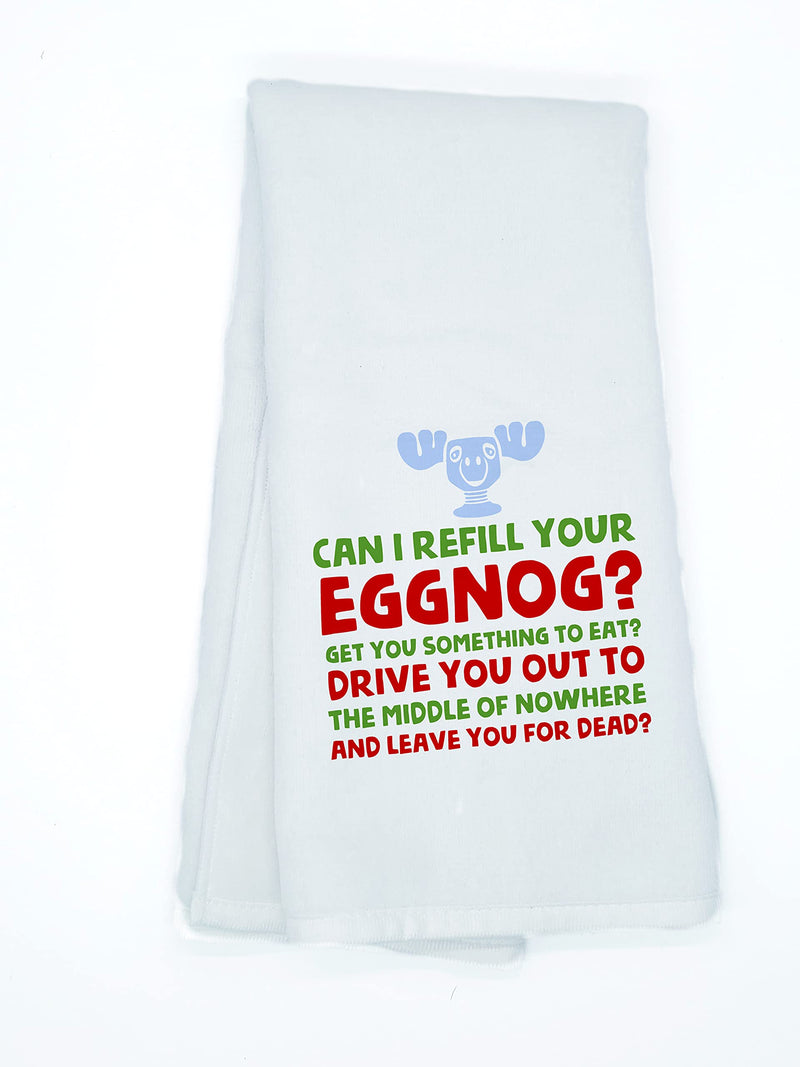 Christmas Vacation Clark Griswold Kitchen Hand Towels (Can I Refill Your Eggnog) Can I Refill Your Eggnog - PawsPlanet Australia