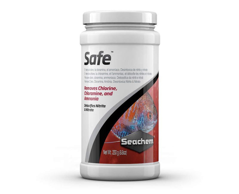 Seachem Safe Dechlorinator Tap Safe - Super Strong Water Treatment (250g tube) 250 g (Pack of 1) - PawsPlanet Australia