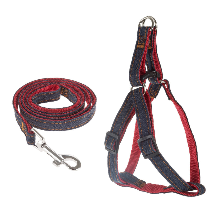 [Australia] - PETMAKER Dog Harness and Leash Set-Size Small Chest Girth for Dogs Large 