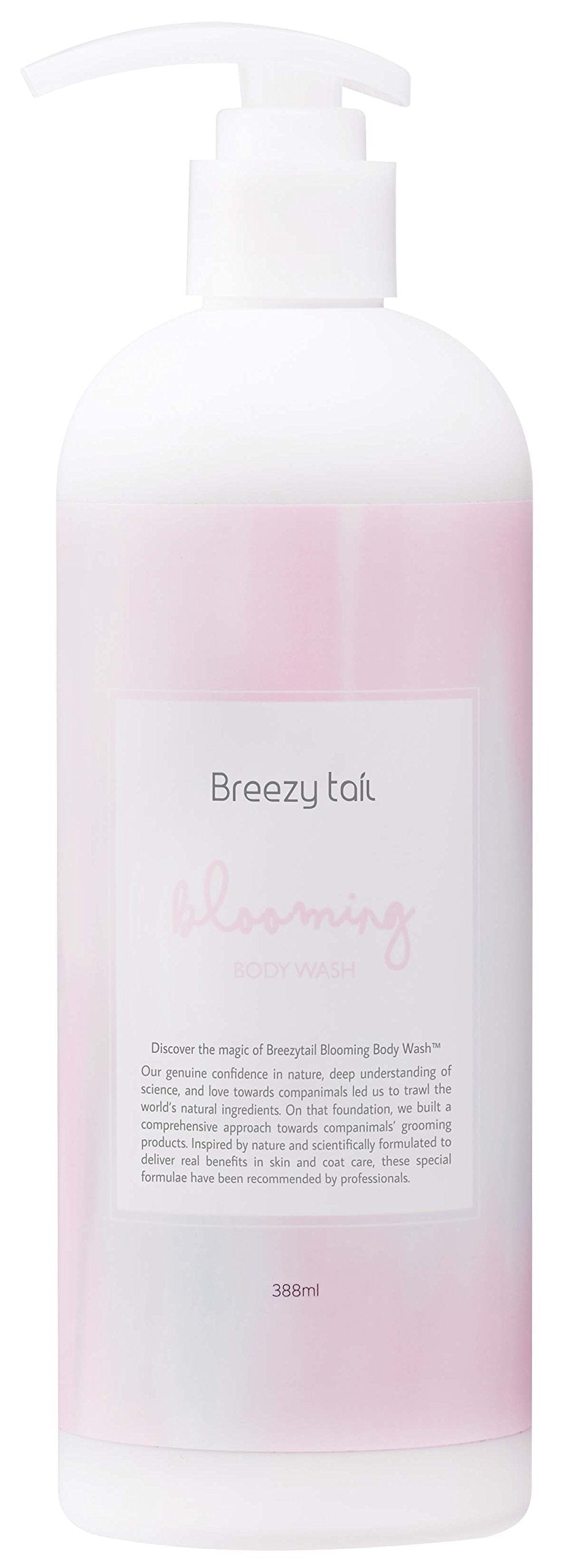 [Australia] - Breezytail Blooming Body Wash – Hypoallergenic Premium Natural Dog Shampoo | Skin & Coat Care for Dogs, Puppies, Pets | Canine Derma Capsule Technology | Soothing for Dry, Sensitive or Itchy Skin 