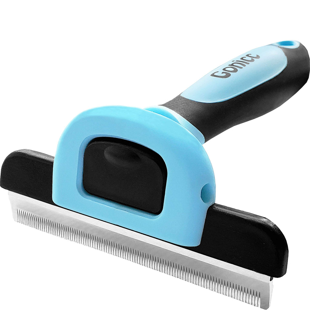 Gonicc PDT- 1001 Professional Pet De Shedding comb Tool Blue - PawsPlanet Australia