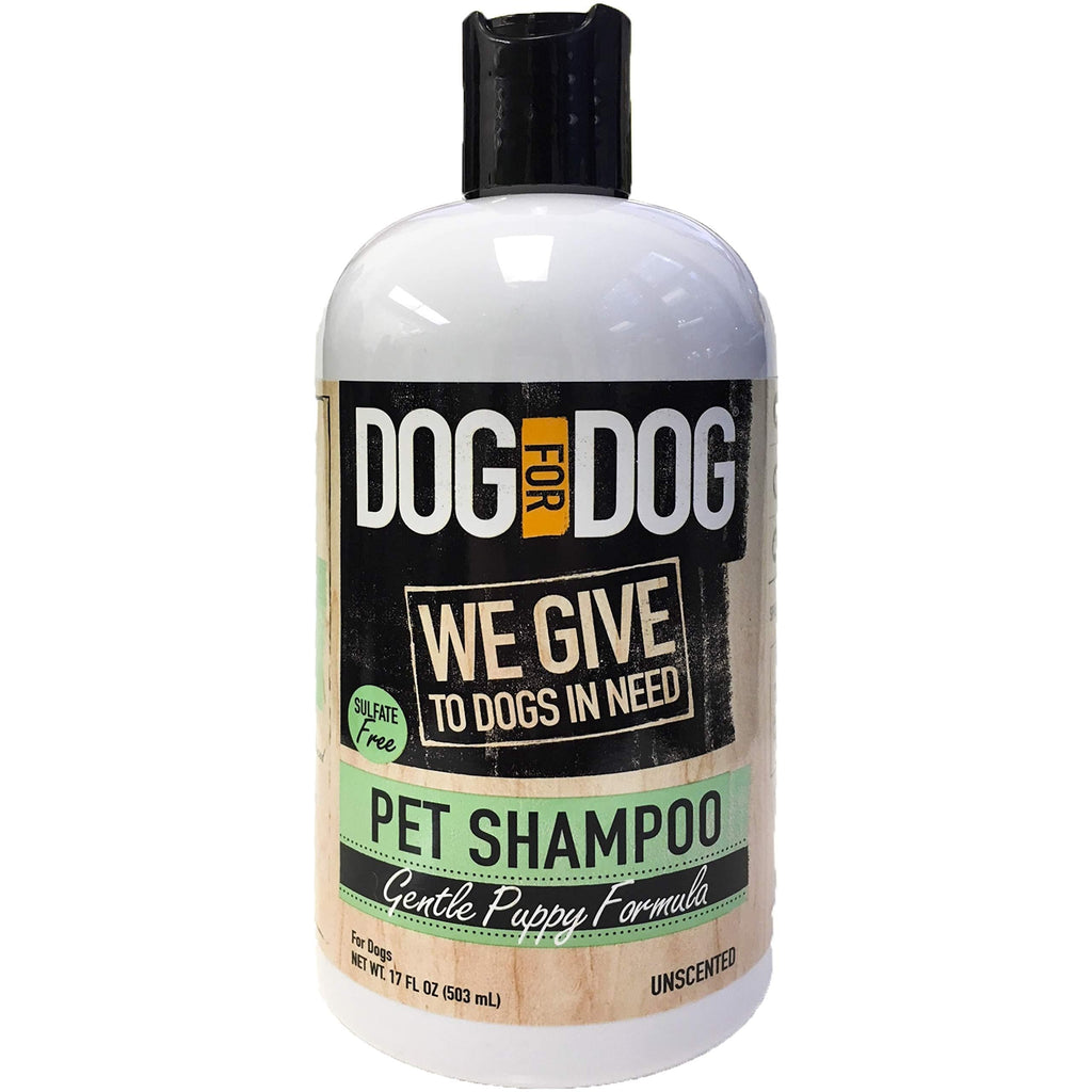 [Australia] - DOG for DOG Puppy Shampoo for Dogs - Nourishes Dog Hair, Skin with Gentle Puppy Formula - Unscented Pet Shampoo 1 Pack 