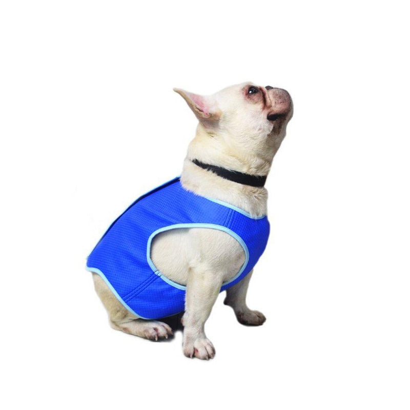 [Australia] - OMEM Dog Summer Cooling Vest Harness Jacket Pet Cooling Coat Dog Mesh Vest for Small and Medium Dogs S 