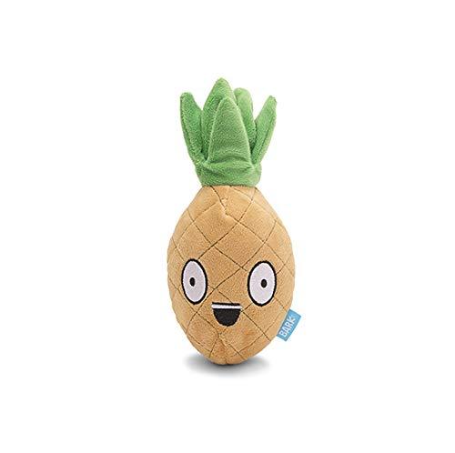 [Australia] - Barkbox Dog Squeak Toys | 2-in-1 Interactive Toys for Chewers | Durable Tug and Fetch Toys | Stuffed Plush Toys and Balls for Small/Medium/Large Dogs Penny the Pineapple (2-in-1 Toy) Small Dog 