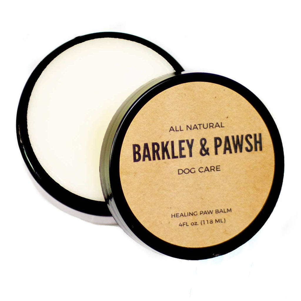 All Natural Dog Paw Balm Ointment for Dry, Cracked, Flaky Pads 4 fl oz Cruelty and Chemical Free Made in The USA - PawsPlanet Australia