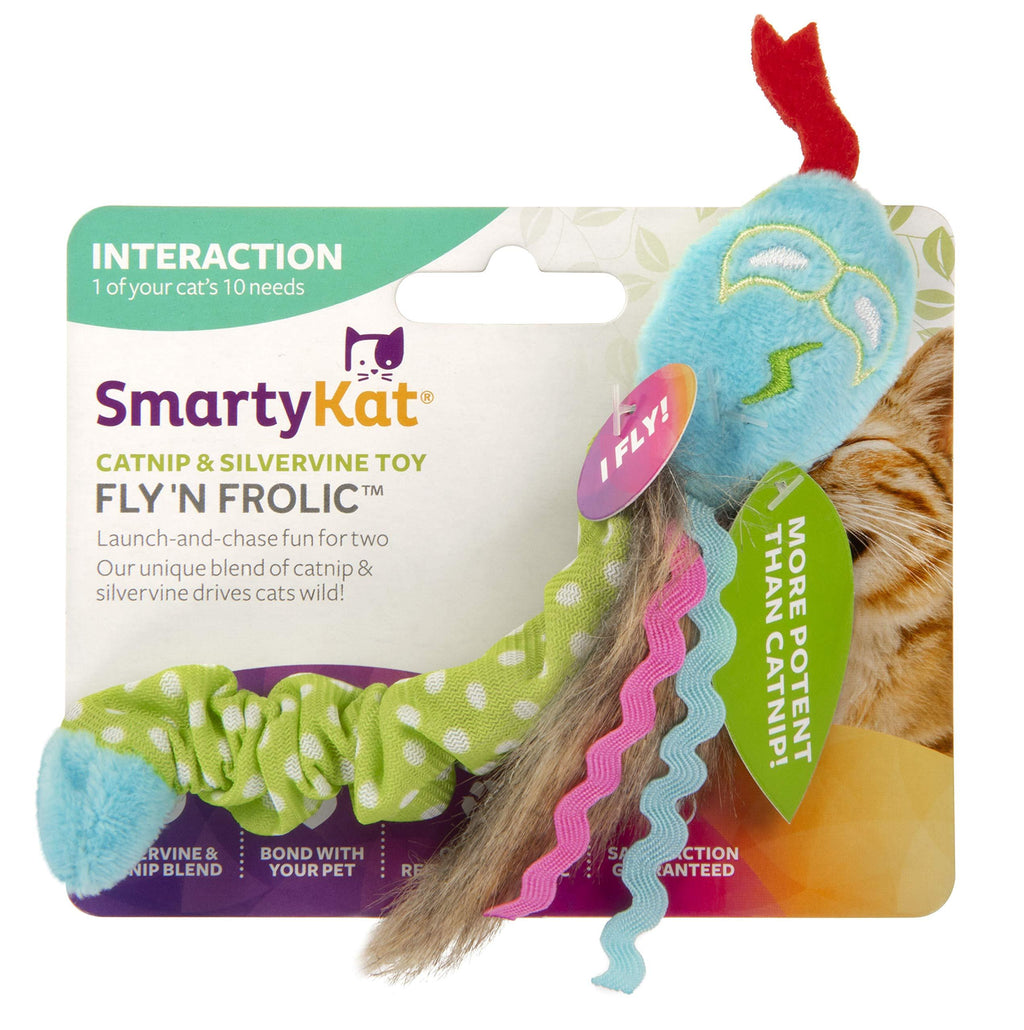 [Australia] - SmartyKat Fly 'n Frolic Door Dangler Catnip and Silvervine Cat Toy 