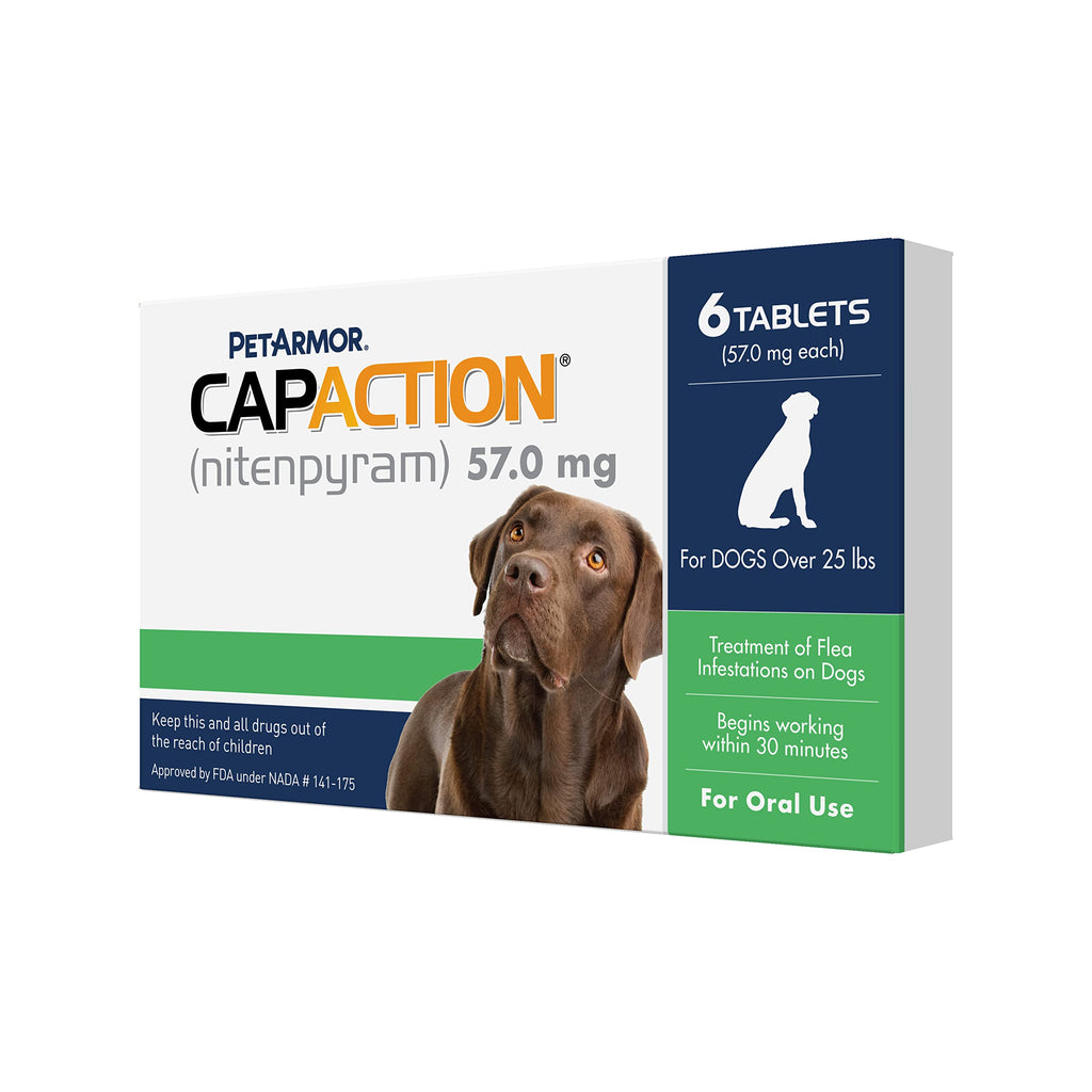 PetArmor Capaction Oral Flea Treatment for Medium & Large Dogs (Over 25 lbs) Over 25 lbs - PawsPlanet Australia