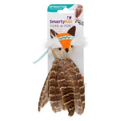 [Australia] - SmartyKat Toss-a-Fox Feathered Cat ToyProduct Name Small 