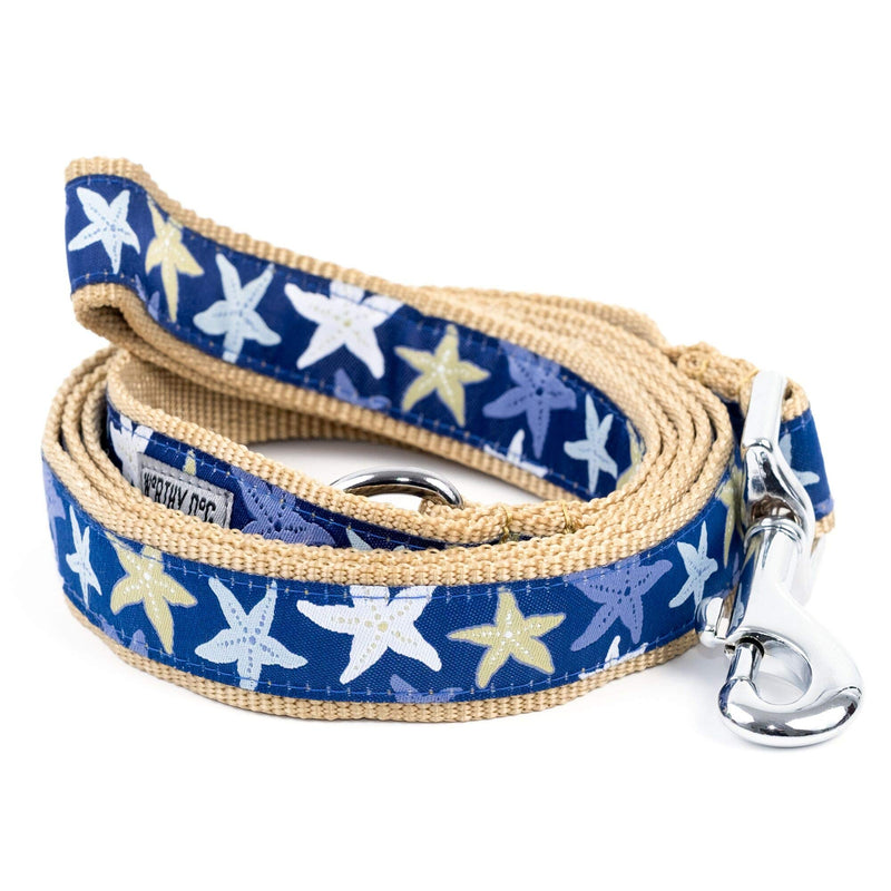 [Australia] - The Worthy Dog Starfish Sea Star Lead/Designer Pet Dog Leash 5/8X5 Blue 