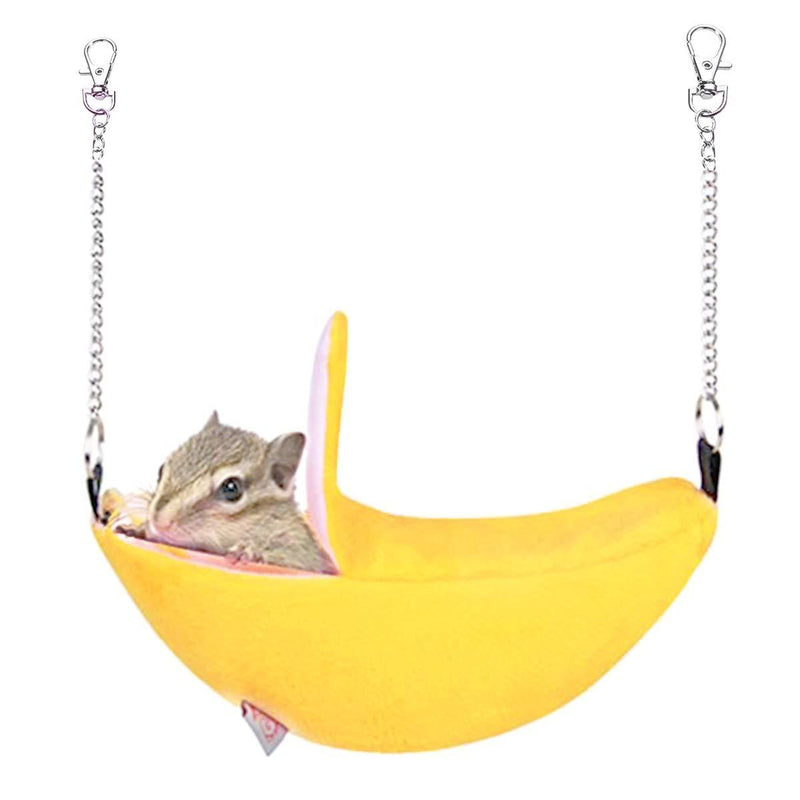 [Australia] - KUDES Hamster Hammock Small Animals Breathable Mesh Hanging Bed Mat House Cage Nest Accessories Warm 
