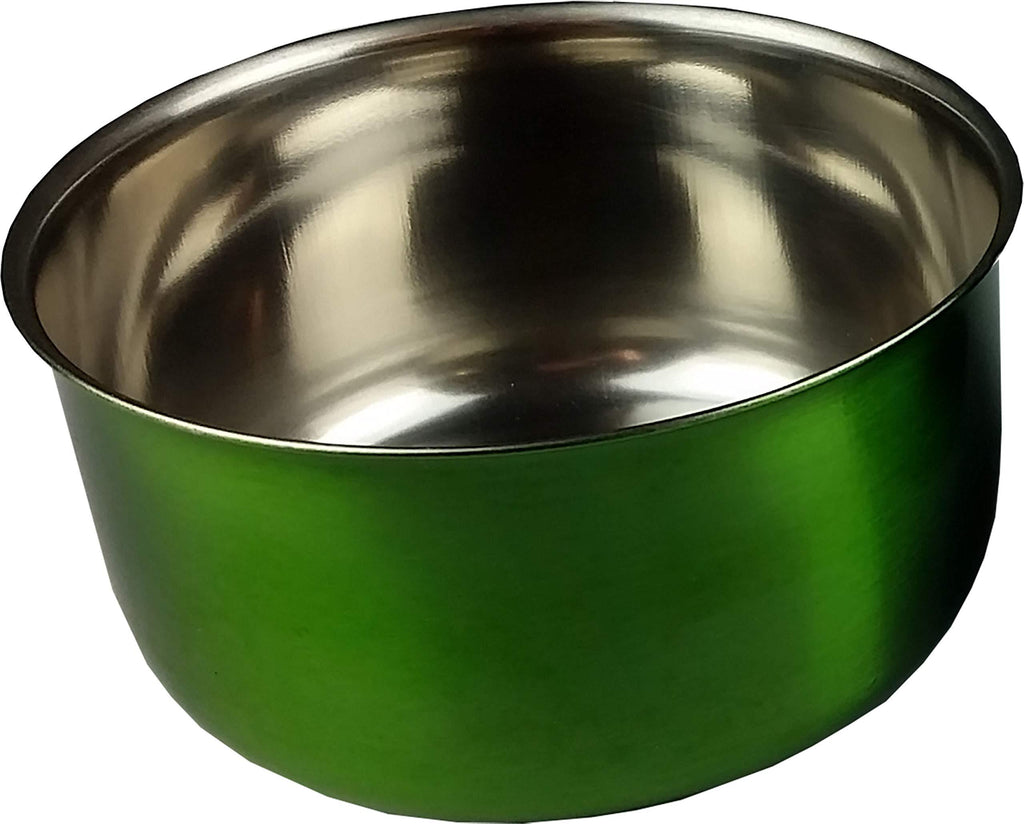 [Australia] - A&E Cage Co. 644096 Coop Cup with Ring/Bolt, Green,10 oz 