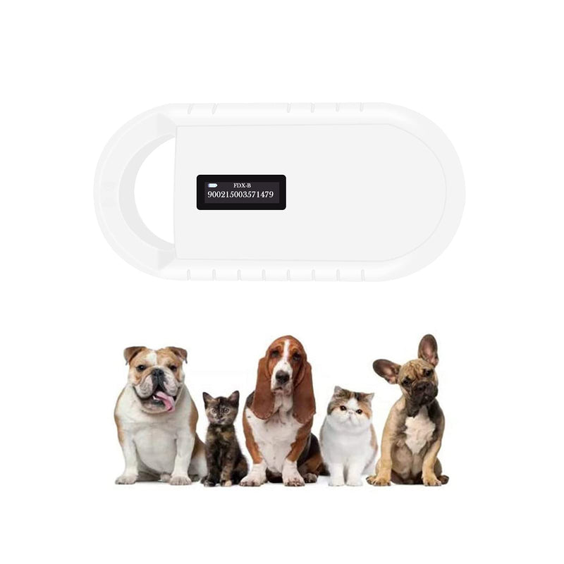 Pet Microchip Scanner, ISO11784/ISO11785/FDX-B/EMID Pet Microchip Reader for Animal/Pet/Dog/Cat/Pig - PawsPlanet Australia