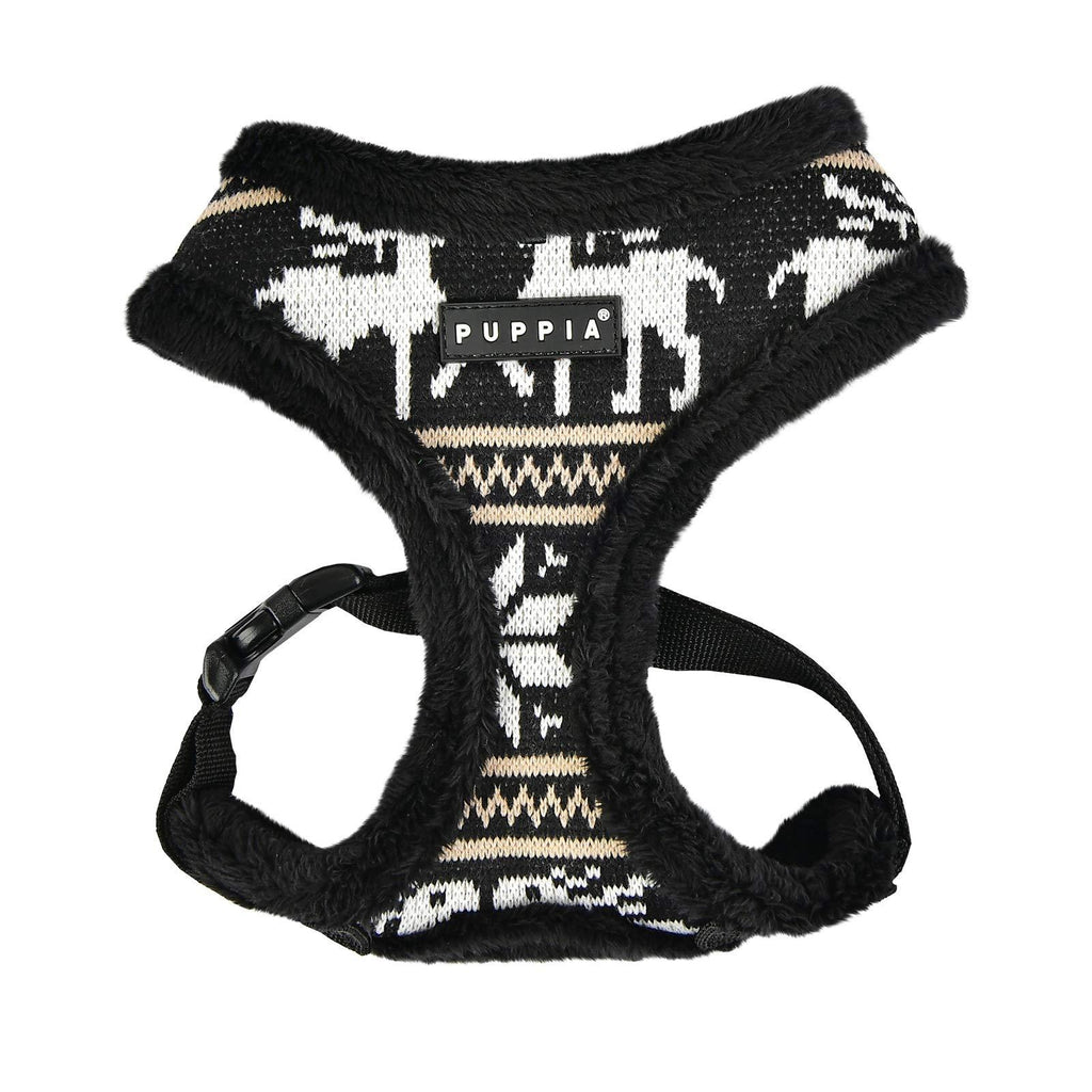 [Australia] - Puppia Prancer Harness A Large Black 