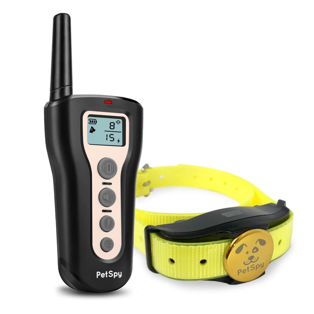 [Australia] - PetSpy P320N Dog Shock Collar with Remote for Dogs Training with Vibration and Tone Rechargeable and Waterproof E-Collar 