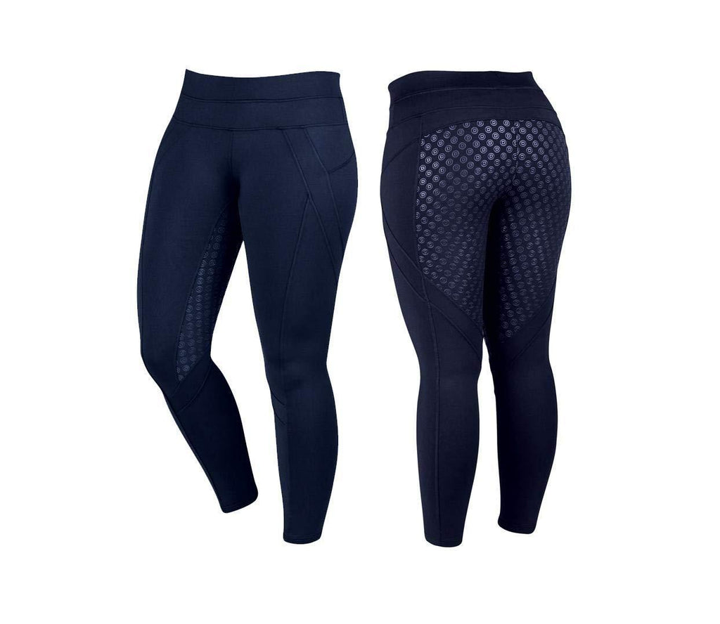 Weatherbeeta Dublin, Performance Thermal Active Tight Navy Ladies 12/30" - PawsPlanet Australia