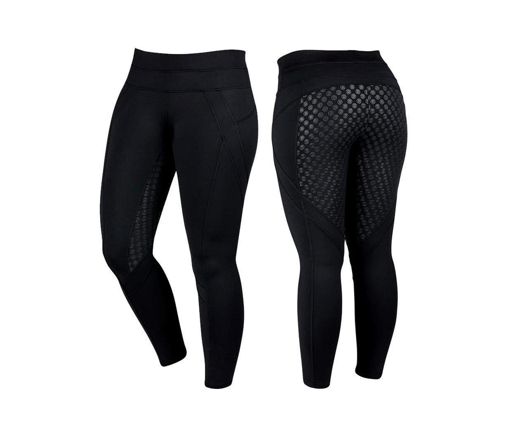 Weatherbeeta Dublin, Performance Thermal Active Tight Black Ladies 14/32" - PawsPlanet Australia