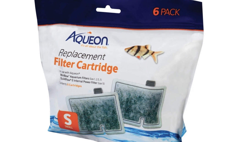 Aqueon Products-supplies-Aqueon Filter Cartridge Small/6 Pk - PawsPlanet Australia