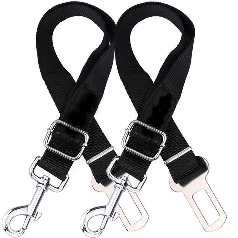 [Australia] - Verigle Pet Safety Leash Leads for Cats, Nylon Fabric Material, 2 PCS, Black 