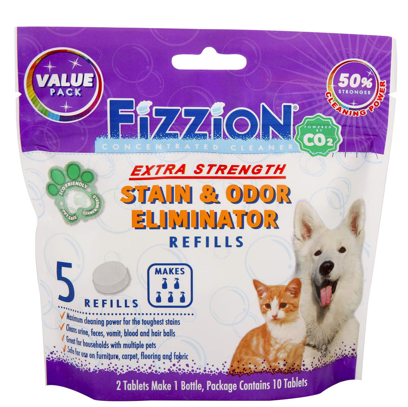 [Australia] - Fizzion Pet Stain and Odor Eliminator 10 Tablets Extra Strength 