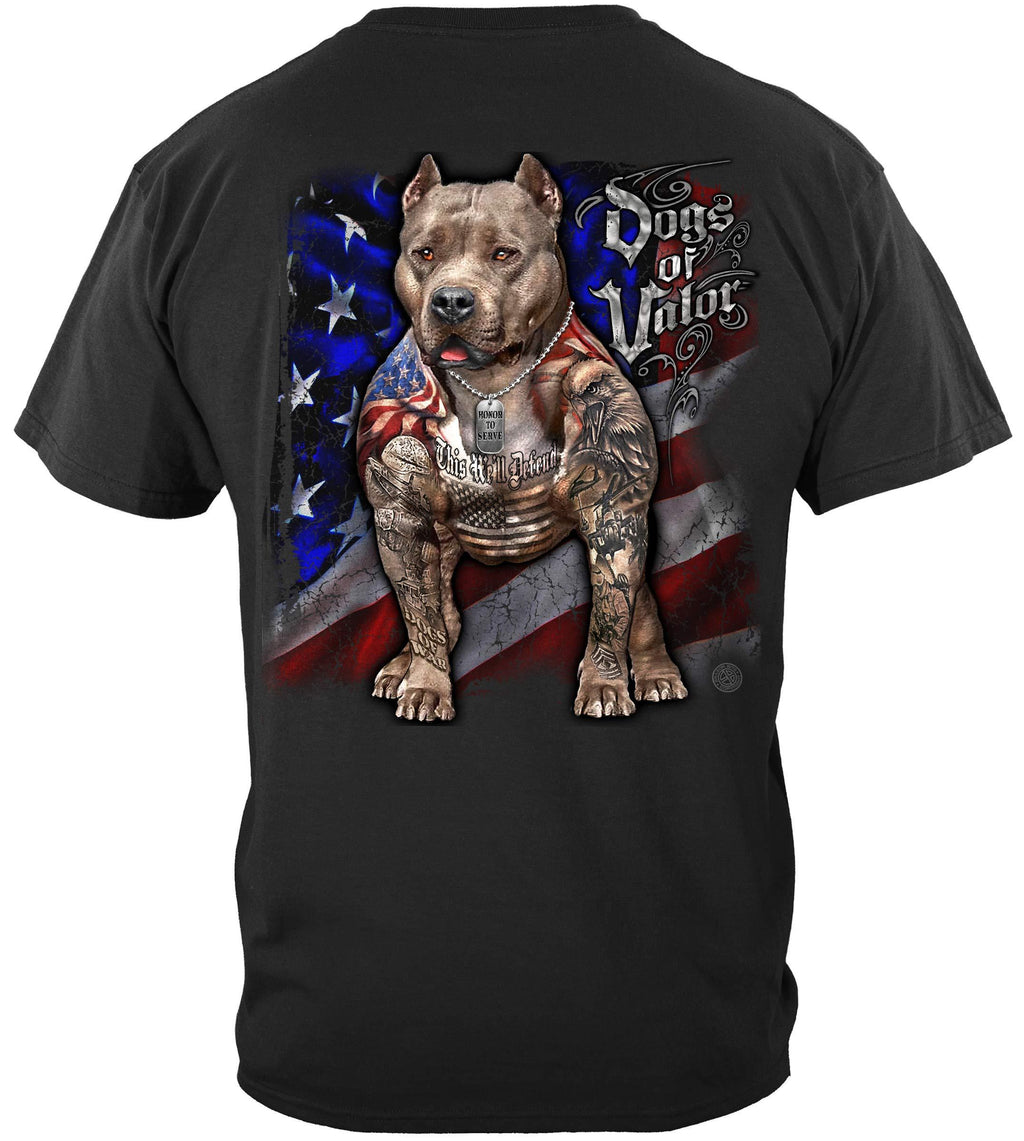 US Army | This We'll Defend Pit Bull T Shirt MM2340 XX-Large 0001-dogs of Valor This We'll Defend Pit Bull - PawsPlanet Australia