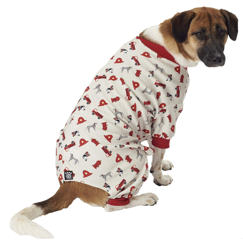 [Australia] - PetRageous Firetruck Dog Pajamas Medium 