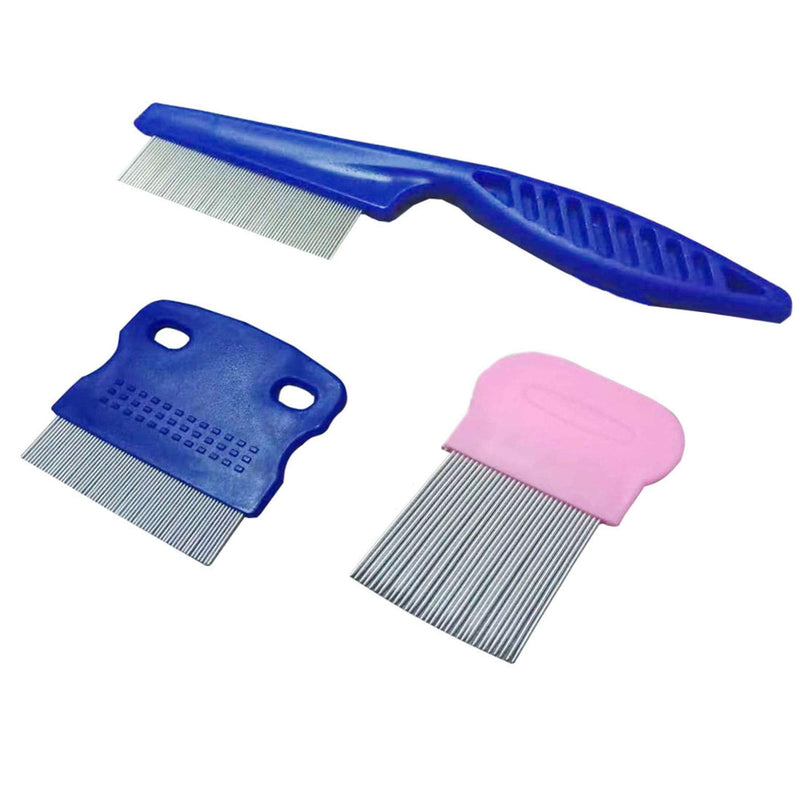 Set of 3 Tear Stain Remover Combs Dogs,Cat Comb - PawsPlanet Australia