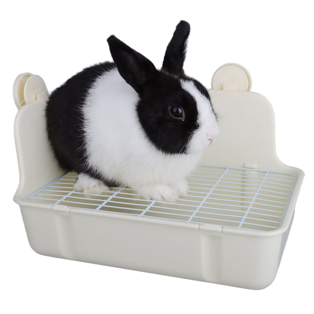 RUBYHOME Potty Trainer Corner Litter Box Pet Pan Bedding Small Animal, Rabbit Hamster Guinea Pig Ferret Gerbil Chinchilla - PawsPlanet Australia