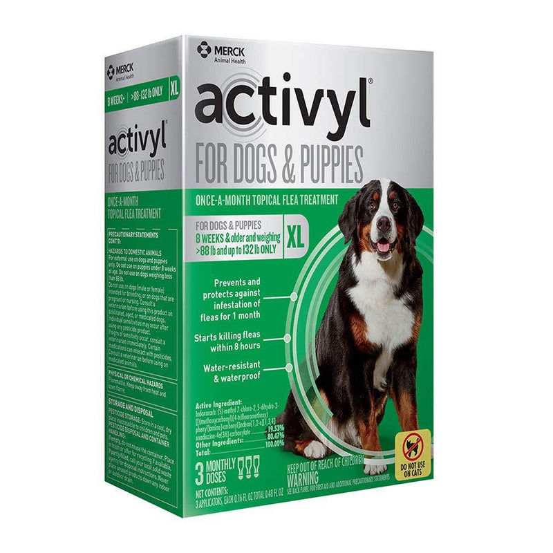 [Australia] - Activyl For Extra Large Dogs >88-132 Lbs 3 dose 