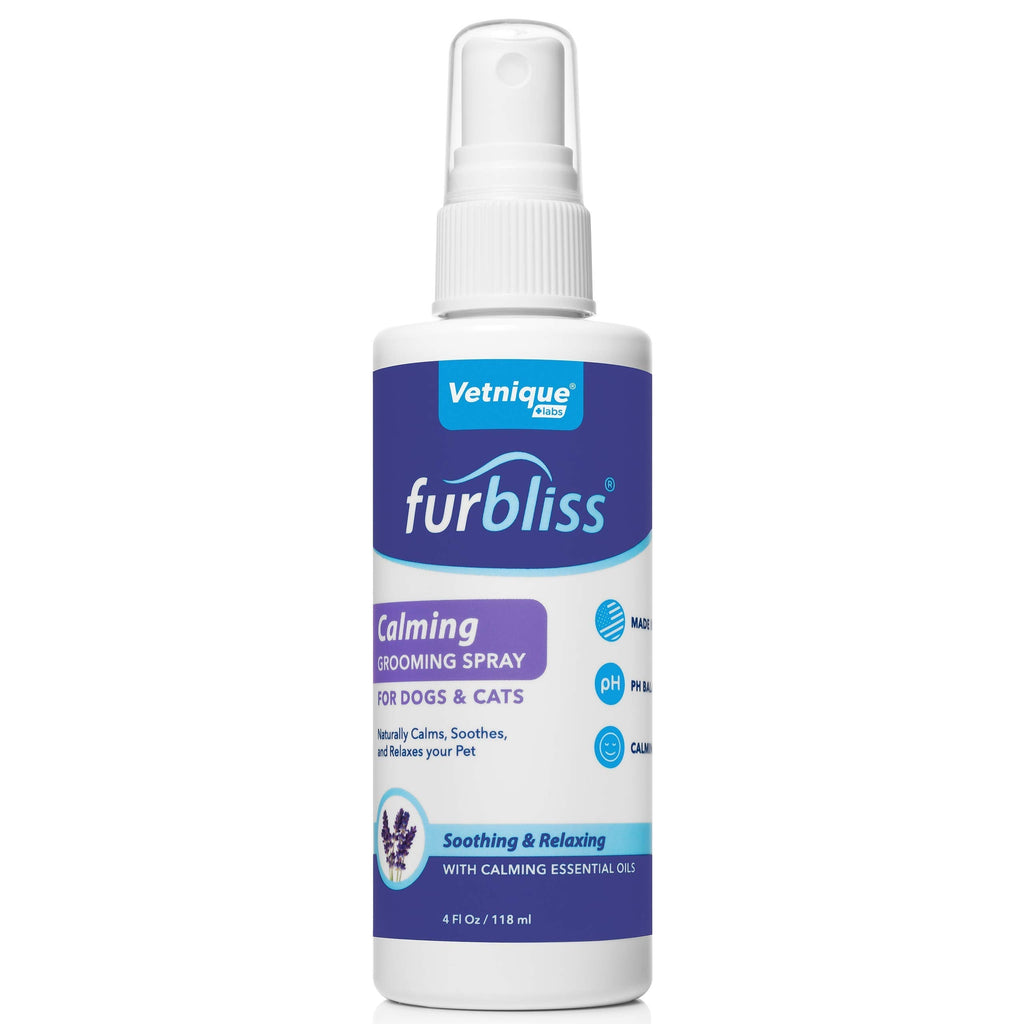 Furbliss Calming Dog Cologne and Cat Perfume Spray, with Calming Essential Oils for Dogs and Cats, Create an Anxiety Free Experience for Your Pet - by Vetnique Labs - PawsPlanet Australia