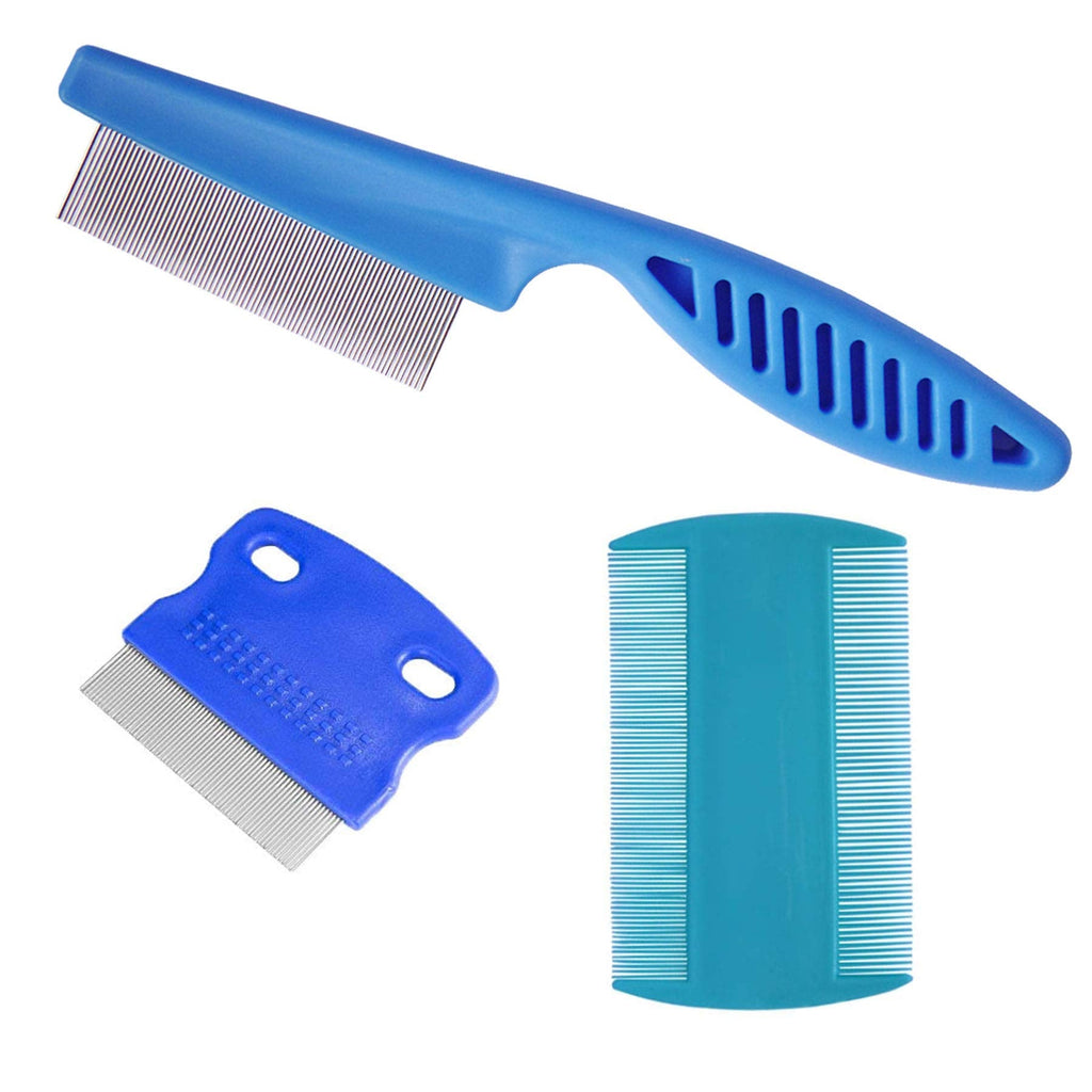 3 Pcs Pet Comb Tear Stain Remover Combs for Dogs, Dog Comb - PawsPlanet Australia