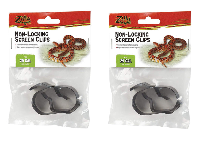 Zilla Fresh Air Non-Locking Screen Clips, Small 2 Pack - Small - PawsPlanet Australia