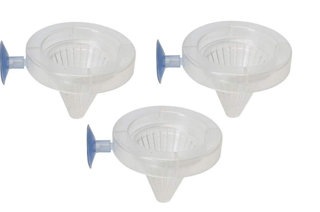 Lee's 4 Way Cone Worm Feeder for Carnivorous Fish 3 Pack - PawsPlanet Australia
