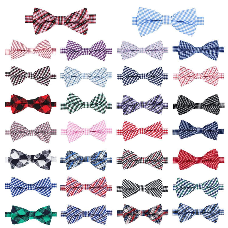 [Australia] - Segarty Bow Ties for Dogs, Puppy Cats Collar Bowties, Adjustable Neckties for Pet Small Boys Girls Dog, Pet Groom Accessories for Holiday Festival Party 30 pcs 