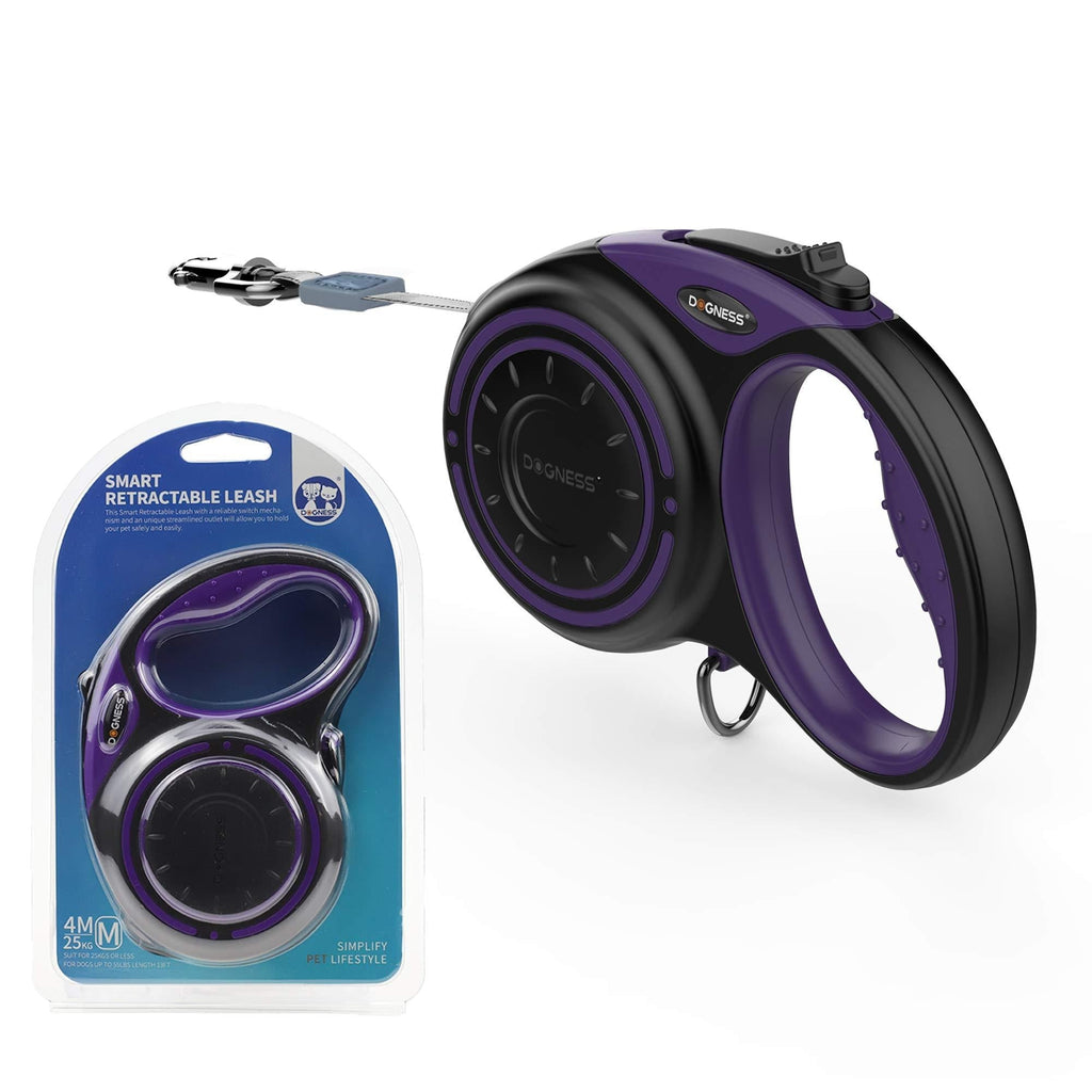 [Australia] - DOGNESS Retractable Leash 3M Lavender Purple - Retractable Leash Only 