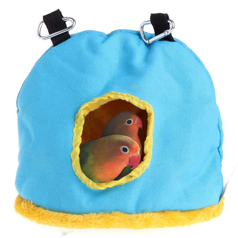 [Australia] - Winter Warm Bird Nest House Bed Hanging Tent Toy for Pet Parakeet Cockatiel Conure Cockatoo African Grey Macaw Amazon Lovebird Budgie Finch Canary Small Medium Parrot Cage Perch 