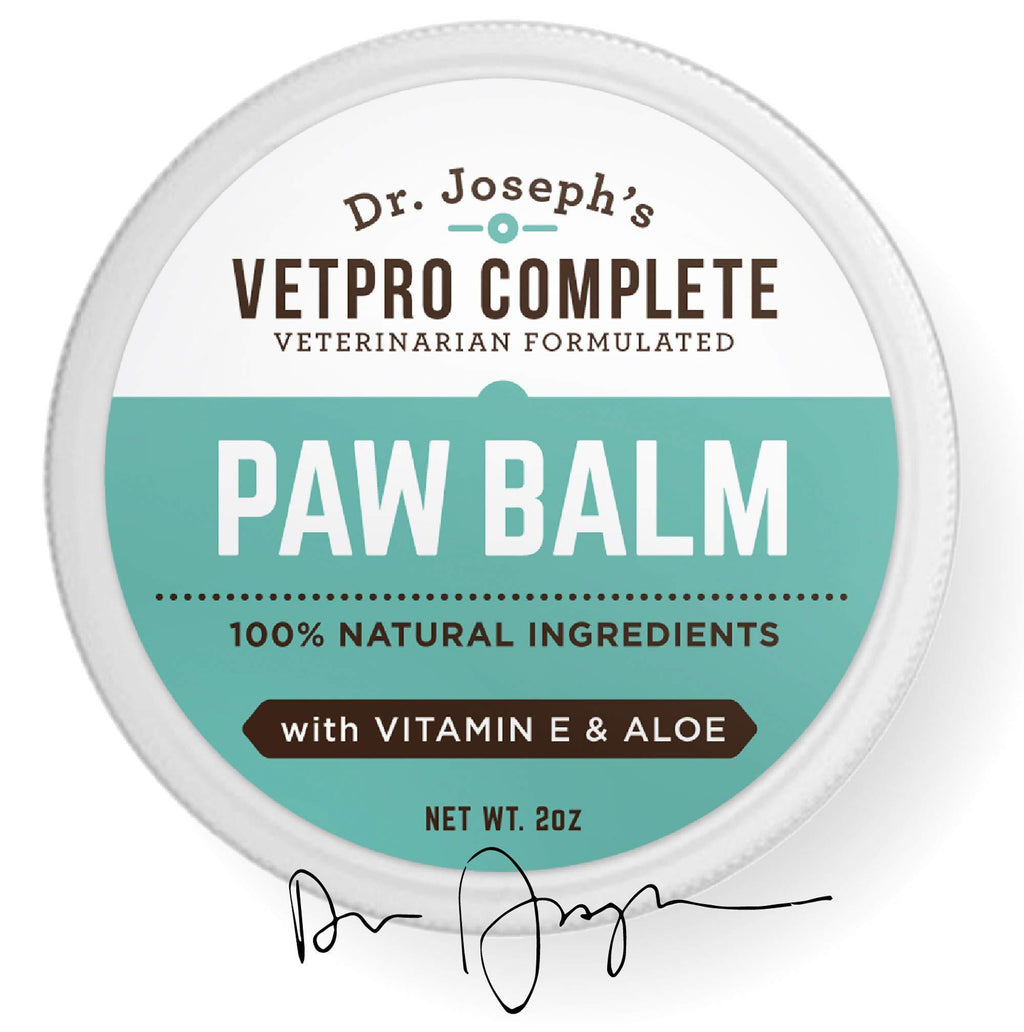 100% Natural Vet Formulated Paw and Nose Balm Wax for Dogs and Cats with Vitamin E and Aloe. Heals, Soothes, and Protects Cracked and Dry Paws and Noses. Made in USA - PawsPlanet Australia