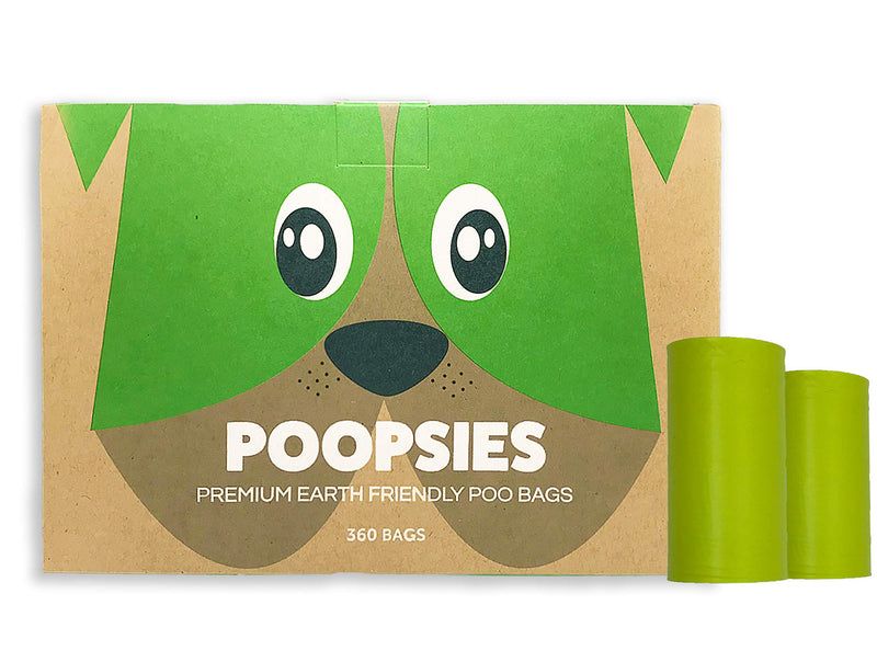 [Australia] - Premium Earth-Friendly Dog Poop Bags - Thicker & Easy to Open - 360 Count - Breaks Down in just 1 Year 