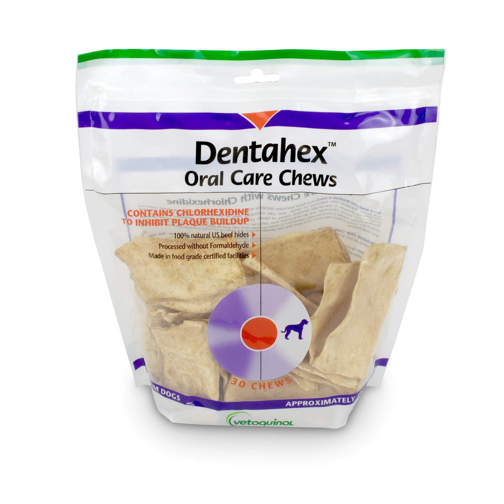Vetoquinol Dentahex Oral Care Chews for Dogs Medium Dogs - PawsPlanet Australia