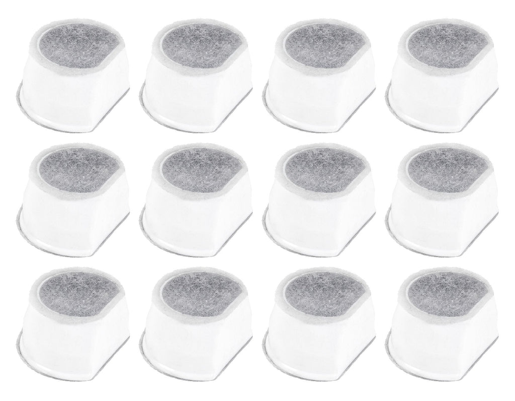 [Australia] - PET STANDARD Filters for PetSafe Drinkwell Avalon, Pagoda, Sedona & Seascape Fountains, 12-Pack - New Version 