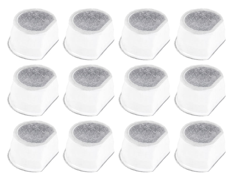 [Australia] - PET STANDARD Filters for PetSafe Drinkwell Avalon, Pagoda, Sedona & Seascape Fountains, 12-Pack - New Version 