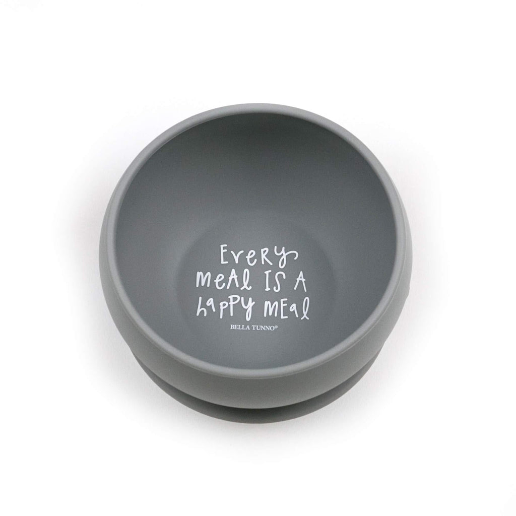 [Australia] - Bella Tunno Every Meal is a Happy Meal Wonder Bowl, Grey 