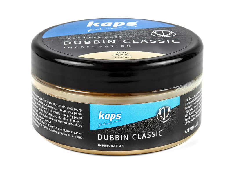 Kaps Wax Grease Dubbin Classic – Waterproofs Softens and Preserves Leather – Leaves Pleasant Fragrance – for Shoes Boots Equestrian Saddles Horse Tack Leather Goods 200 ml – 6.76 fl. oz. - PawsPlanet Australia