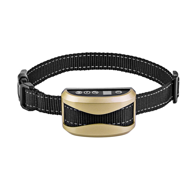 [Australia] - Dog Bark Collar Anti Bark Collar with 7 Sensitivity, USB Rechargeable Waterproof Dog Bark Collar with Vibration and Beep for Small Medium Large Dogs 