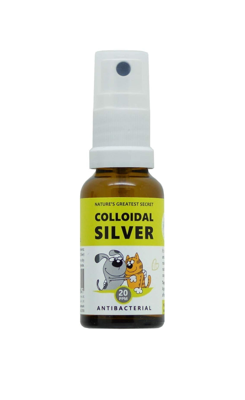 Natures Greatest Secret Colloidal Silver Pocket Spray For Pets, 20ml - PawsPlanet Australia